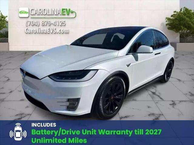 used 2018 Tesla Model X car, priced at $28,997