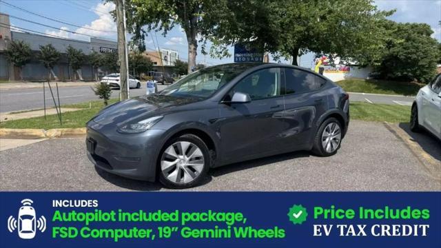 used 2021 Tesla Model Y car, priced at $21,000