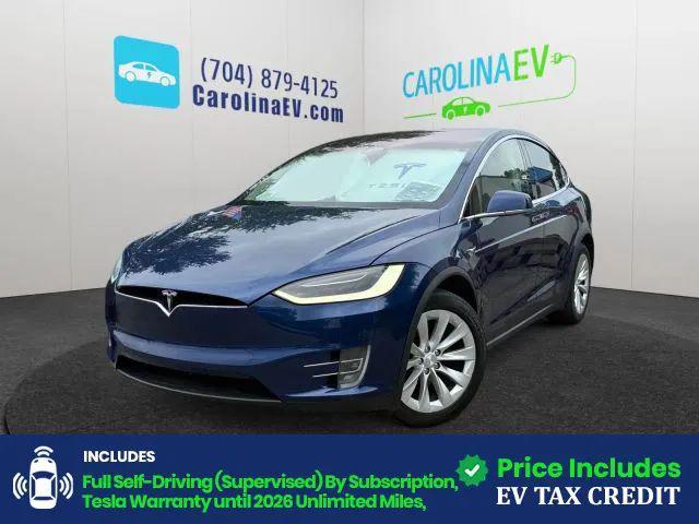 used 2018 Tesla Model X car, priced at $26,900