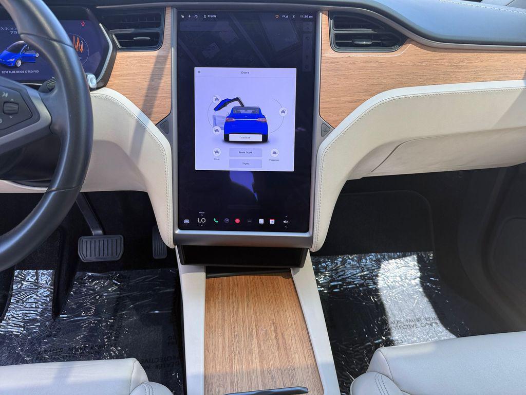 used 2018 Tesla Model X car, priced at $26,900