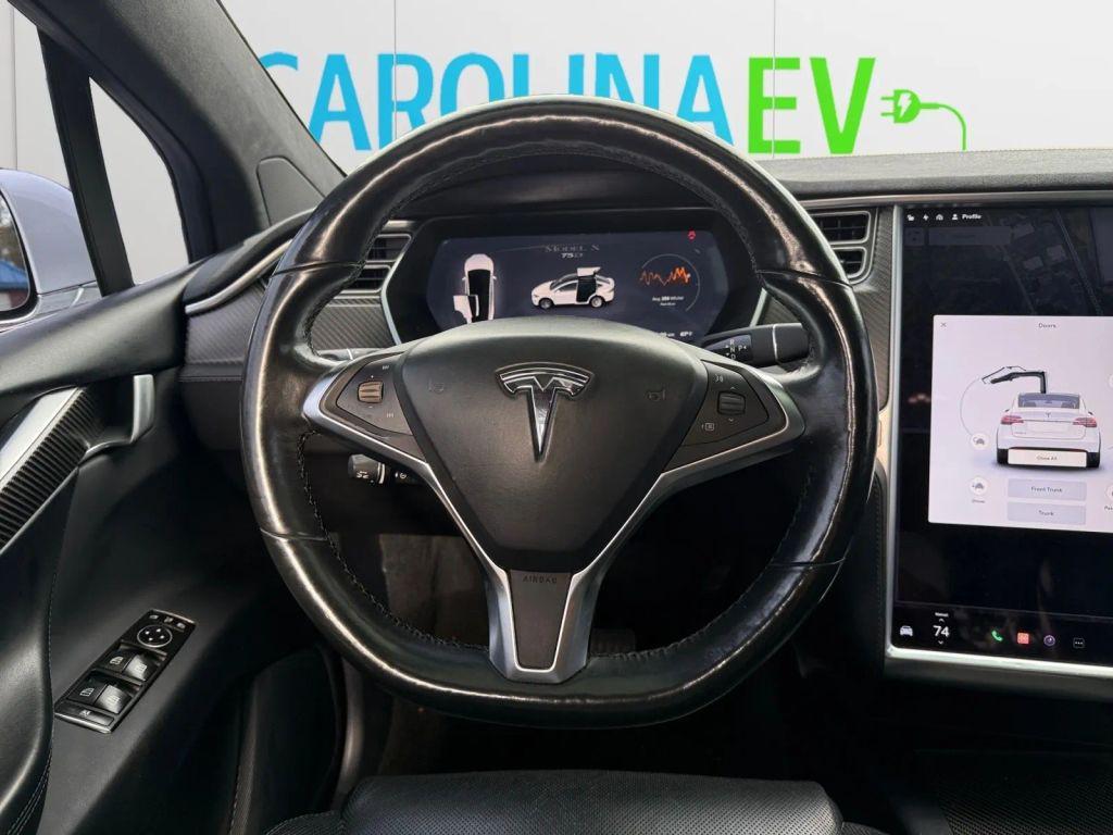 used 2016 Tesla Model X car, priced at $20,997