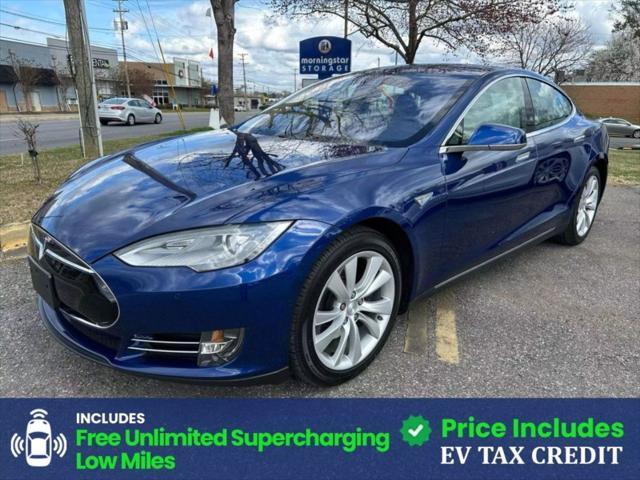 used 2015 Tesla Model S car, priced at $16,997