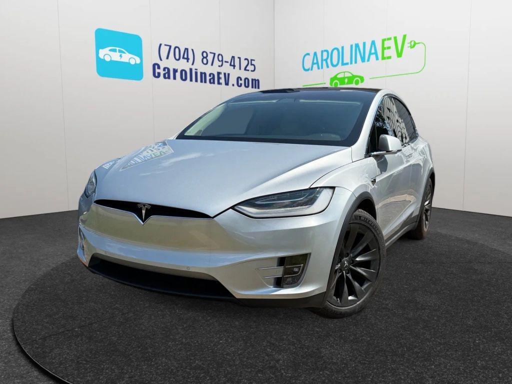 used 2018 Tesla Model X car, priced at $28,997