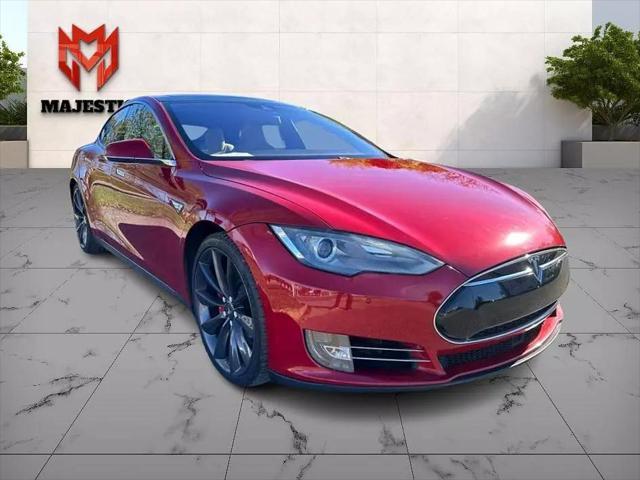 used 2015 Tesla Model S car, priced at $21,000