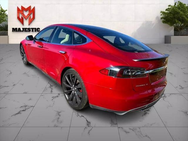 used 2015 Tesla Model S car, priced at $21,000