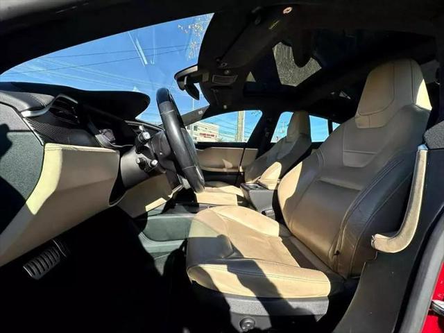 used 2015 Tesla Model S car, priced at $21,000