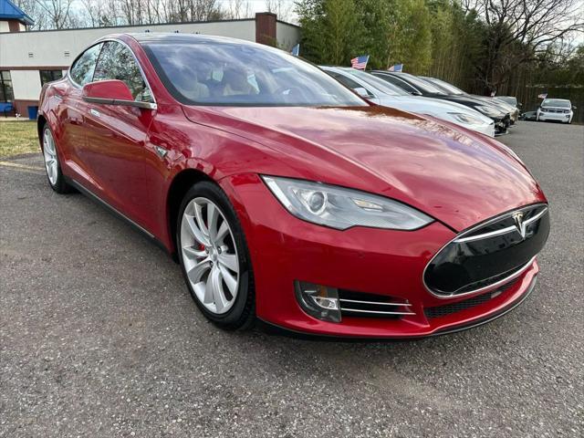 used 2015 Tesla Model S car, priced at $16,997