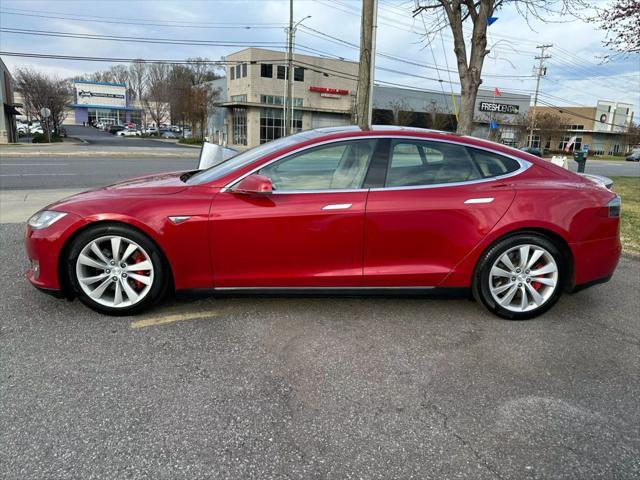 used 2015 Tesla Model S car, priced at $16,997