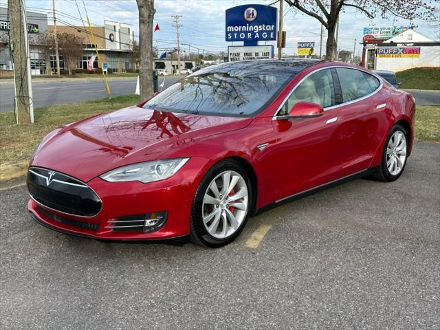 used 2015 Tesla Model S car, priced at $16,997