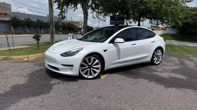 used 2018 Tesla Model 3 car, priced at $21,000