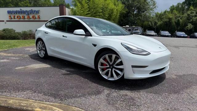 used 2018 Tesla Model 3 car, priced at $21,000