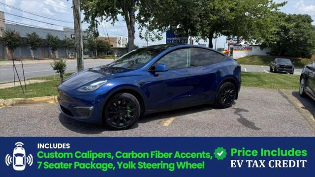 used 2022 Tesla Model Y car, priced at $21,000