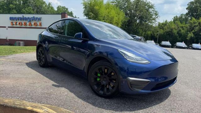 used 2022 Tesla Model Y car, priced at $21,000