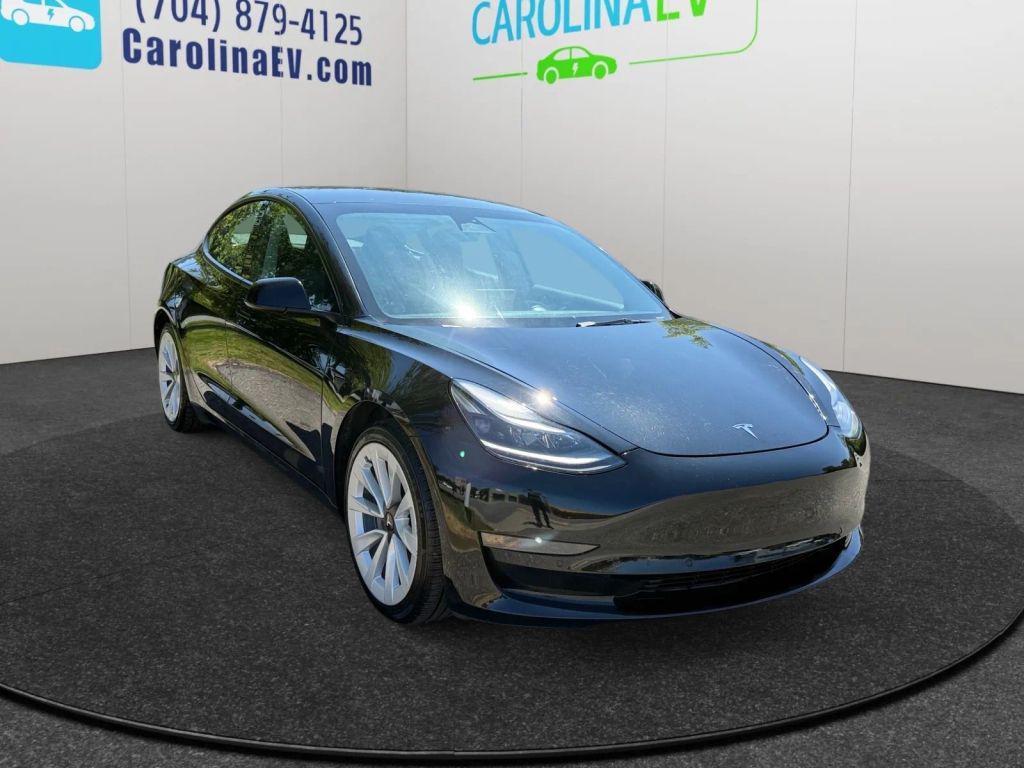 used 2022 Tesla Model 3 car, priced at $17,500
