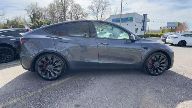 used 2021 Tesla Model Y car, priced at $21,000