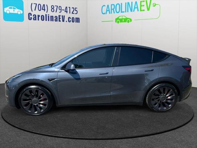 used 2020 Tesla Model Y car, priced at $21,000