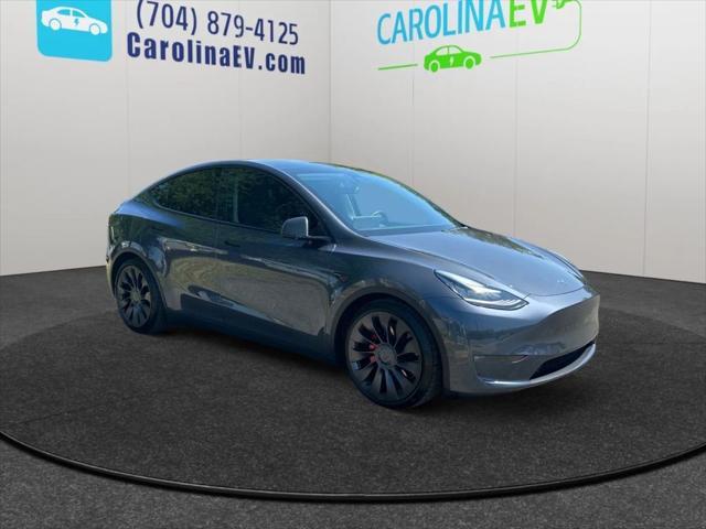used 2020 Tesla Model Y car, priced at $21,000
