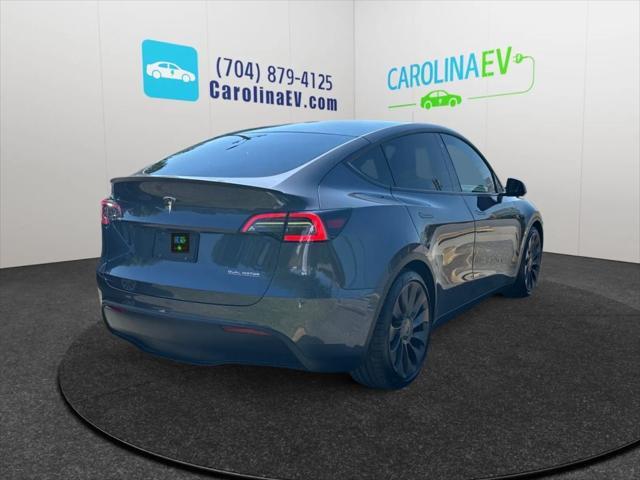 used 2020 Tesla Model Y car, priced at $21,000