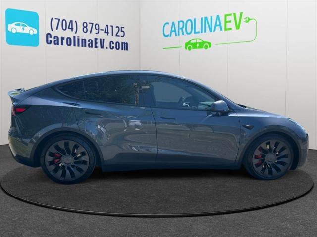 used 2020 Tesla Model Y car, priced at $21,000