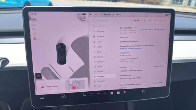 used 2022 Tesla Model Y car, priced at $21,000