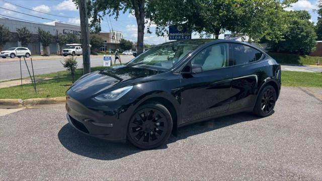 used 2022 Tesla Model Y car, priced at $21,000