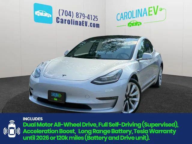 used 2018 Tesla Model 3 car, priced at $22,997