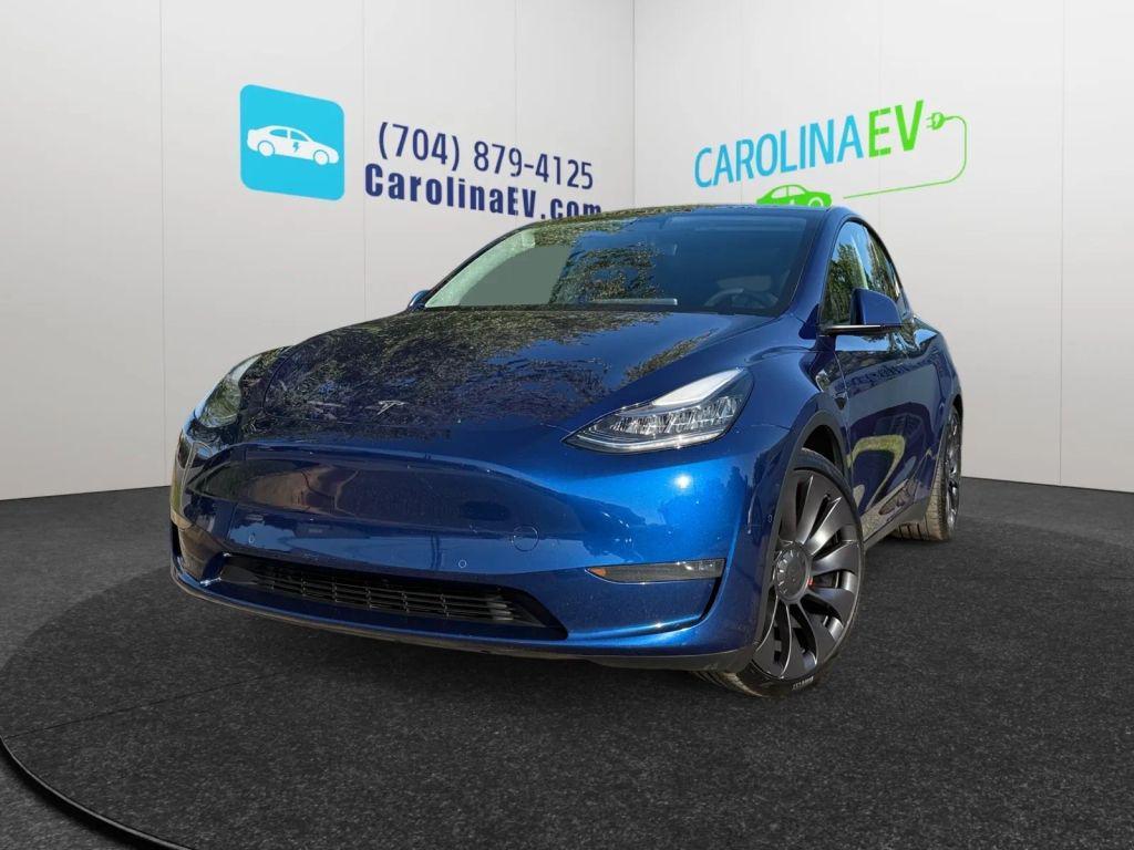 used 2020 Tesla Model Y car, priced at $27,500