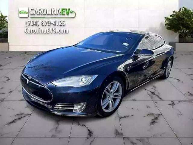 used 2015 Tesla Model S car, priced at $17,500