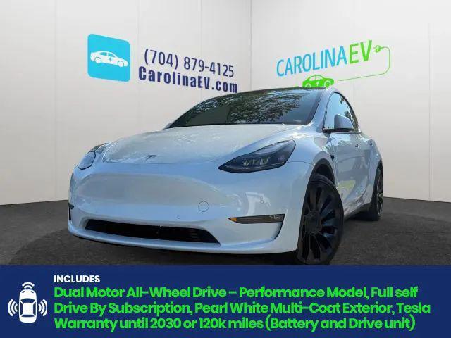 used 2022 Tesla Model Y car, priced at $23,997