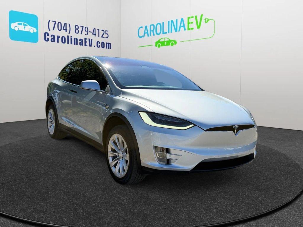used 2017 Tesla Model X car, priced at $18,997
