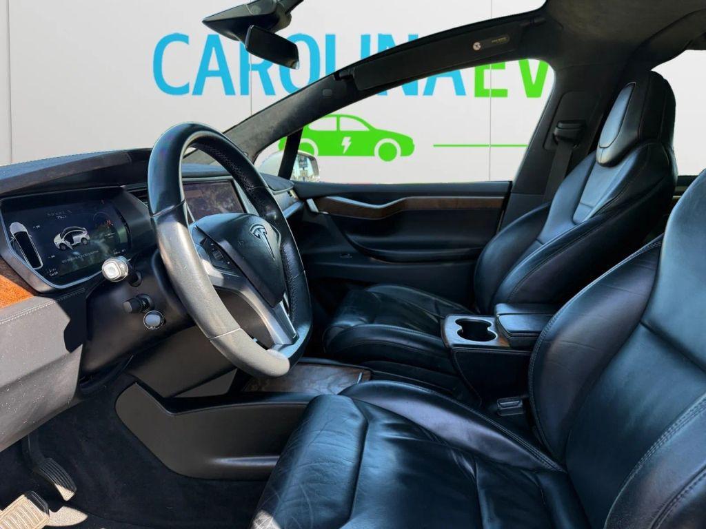used 2017 Tesla Model X car, priced at $18,997