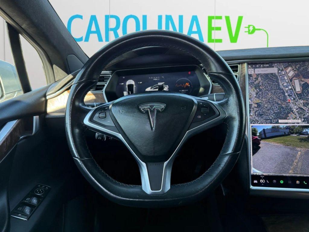 used 2017 Tesla Model X car, priced at $18,997