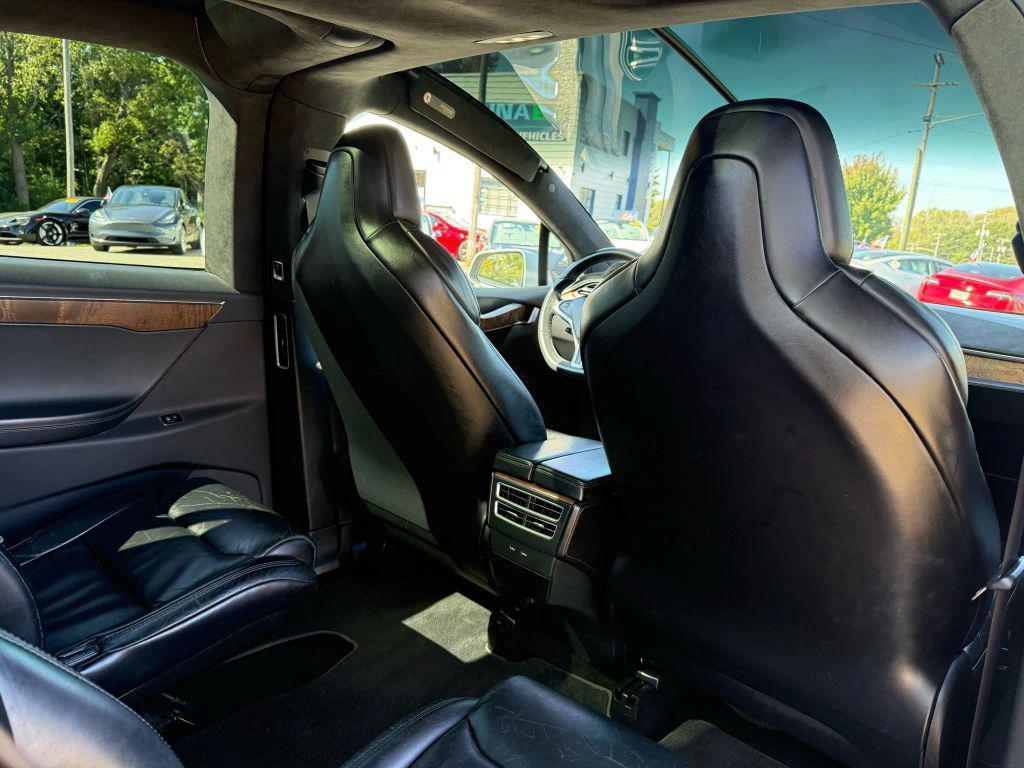 used 2017 Tesla Model X car, priced at $18,997