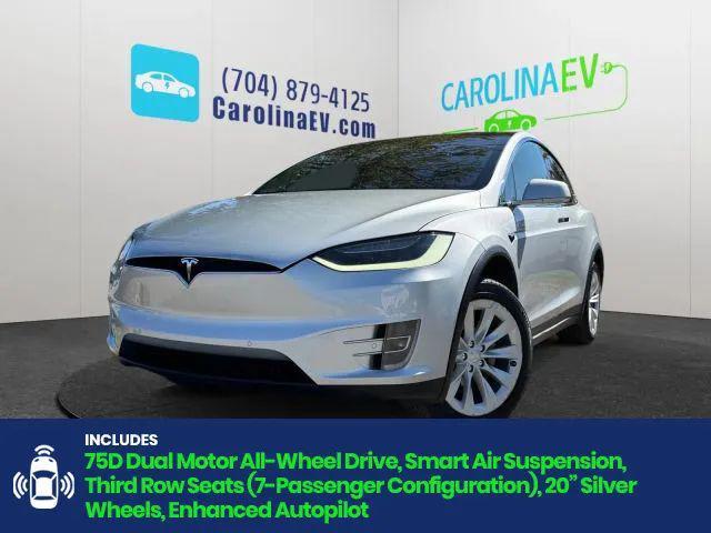 used 2017 Tesla Model X car, priced at $18,997