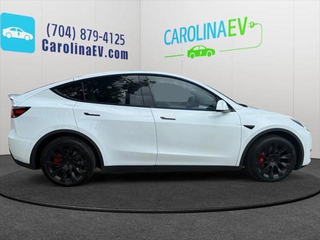 used 2020 Tesla Model Y car, priced at $21,000