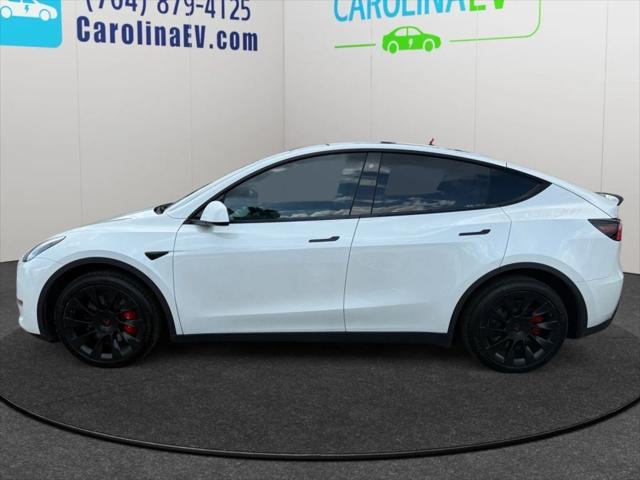 used 2020 Tesla Model Y car, priced at $21,000