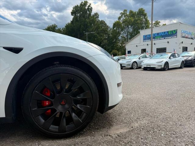 used 2020 Tesla Model Y car, priced at $21,000