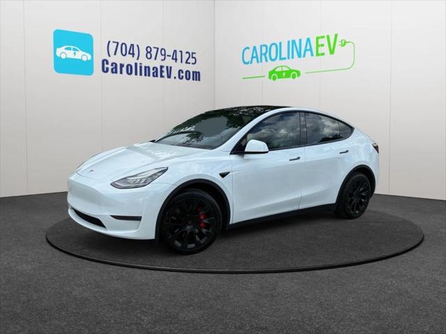 used 2020 Tesla Model Y car, priced at $21,000