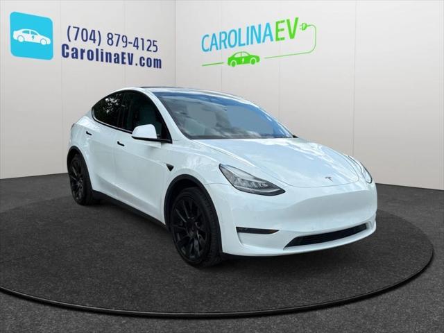 used 2020 Tesla Model Y car, priced at $21,000