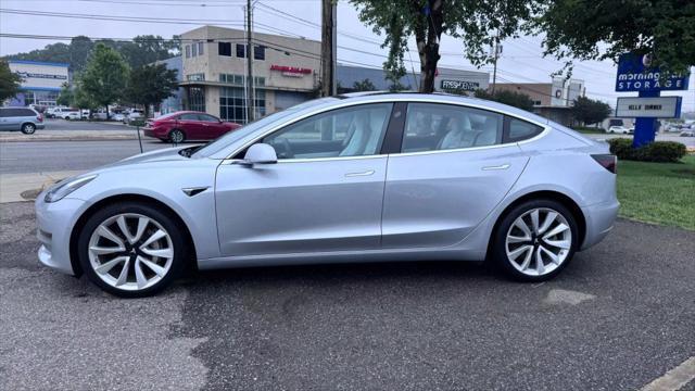 used 2018 Tesla Model 3 car, priced at $21,000