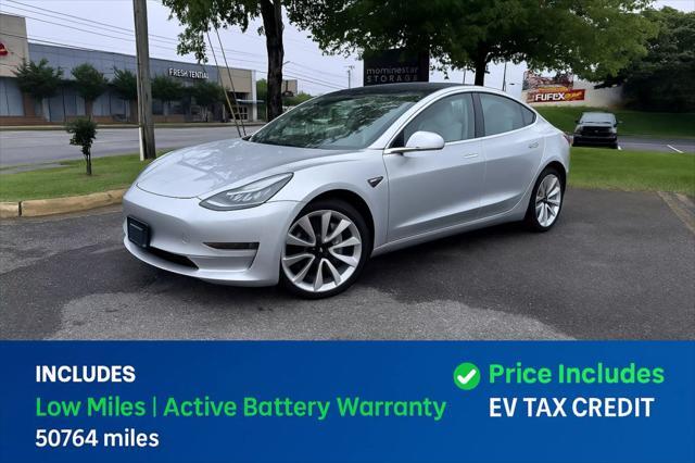 used 2018 Tesla Model 3 car, priced at $21,000