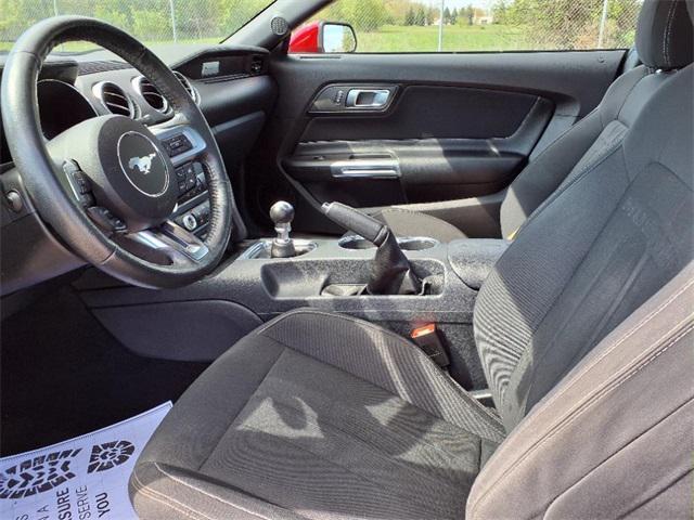 used 2021 Ford Mustang car, priced at $22,595