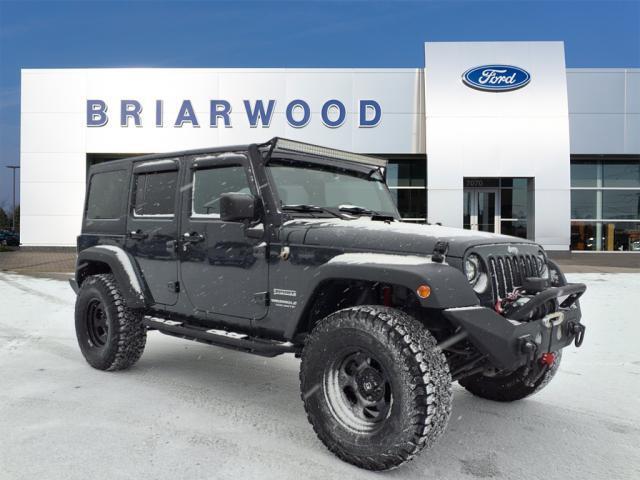 used 2017 Jeep Wrangler Unlimited car, priced at $21,500