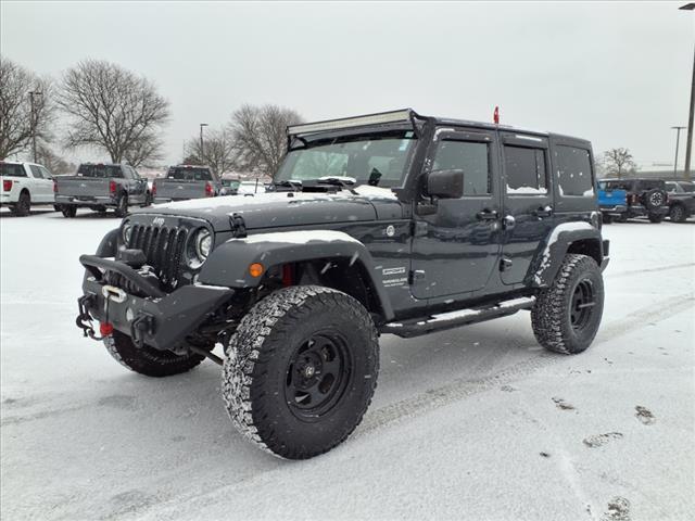 used 2017 Jeep Wrangler Unlimited car, priced at $21,500