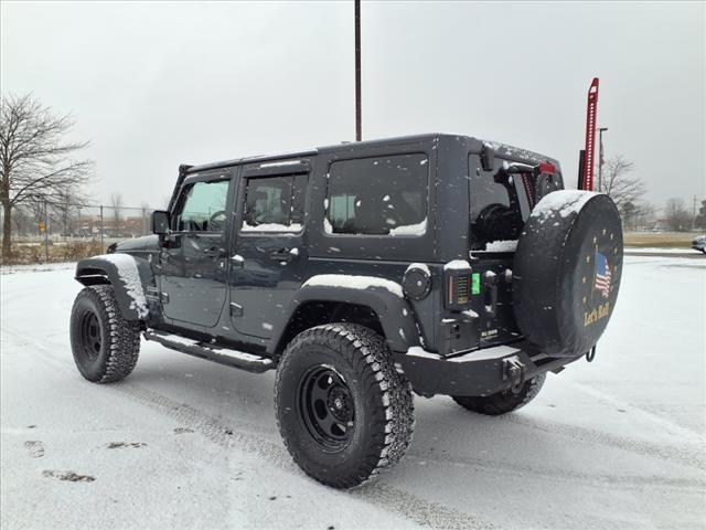 used 2017 Jeep Wrangler Unlimited car, priced at $21,500