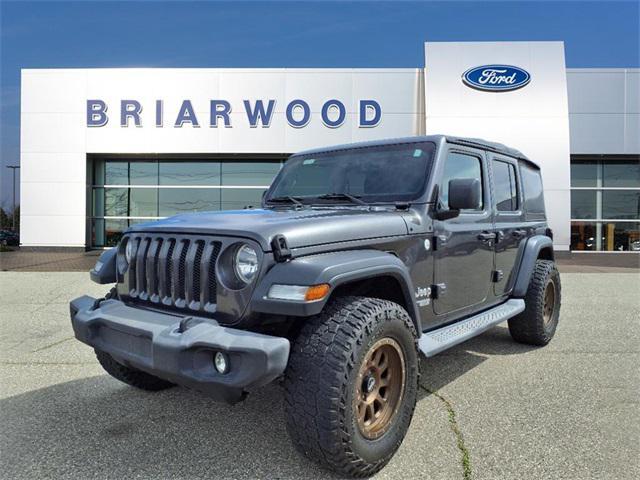used 2018 Jeep Wrangler Unlimited car, priced at $21,995