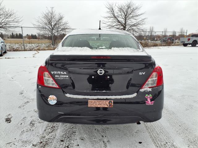 used 2018 Nissan Versa car, priced at $12,000