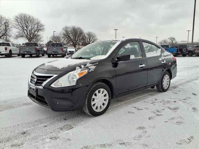 used 2018 Nissan Versa car, priced at $12,000