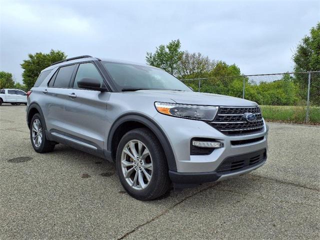 used 2021 Ford Explorer car, priced at $27,995