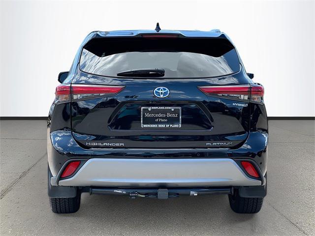 used 2023 Toyota Highlander Hybrid car, priced at $47,750